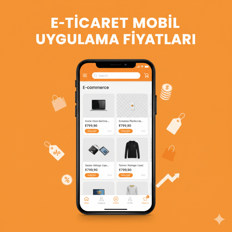 E-ticaret mobil uygulama fiyatları
