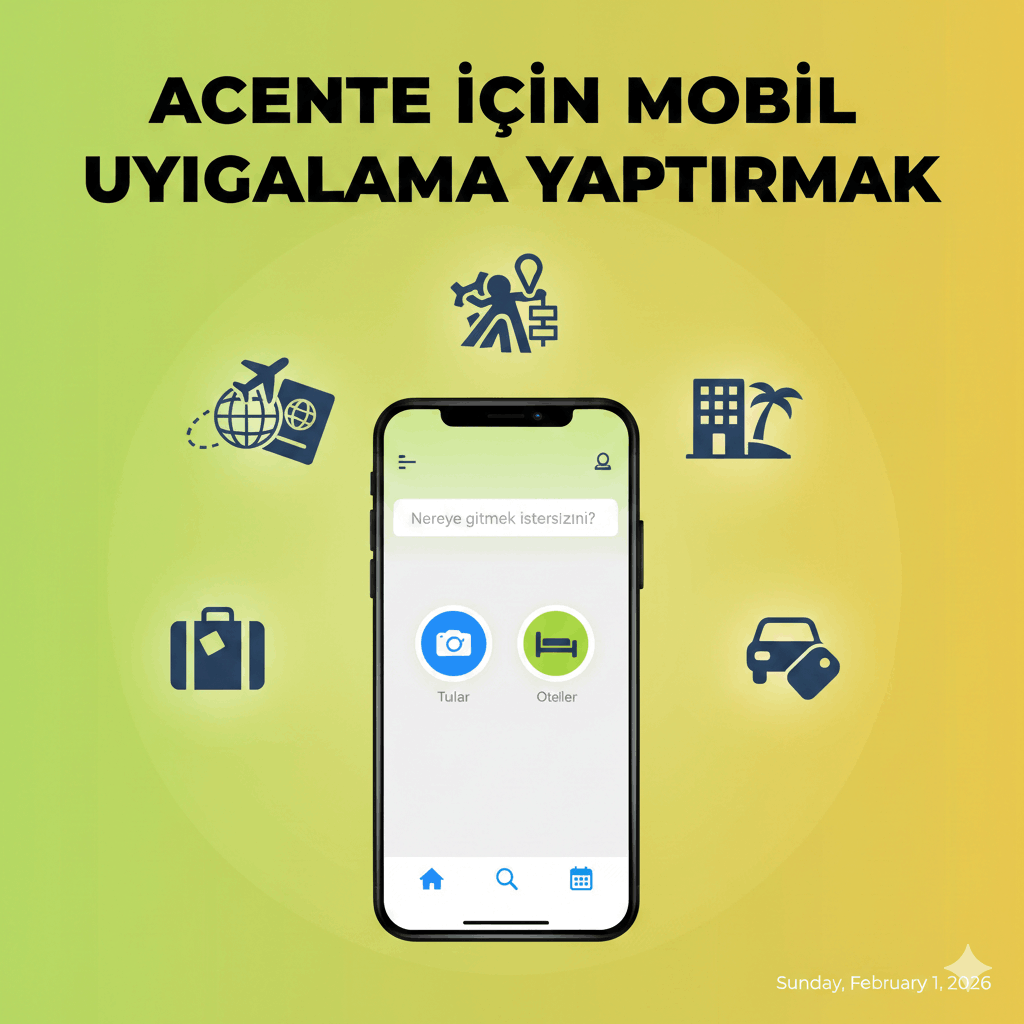 Acente için mobil uygulama yaptırmak