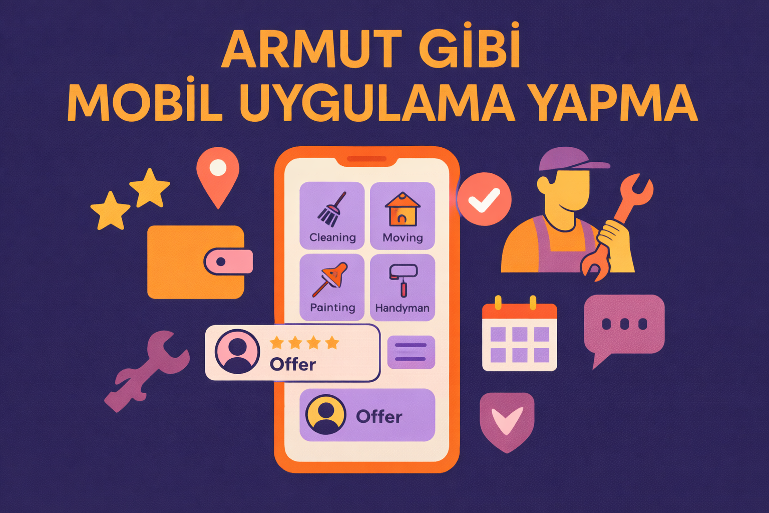 Armut Benzeri Mobil Uygulama Yaptırma Türkçe