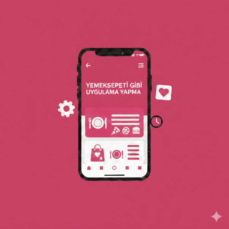 Yemeksepeti gibi uygulama yapma