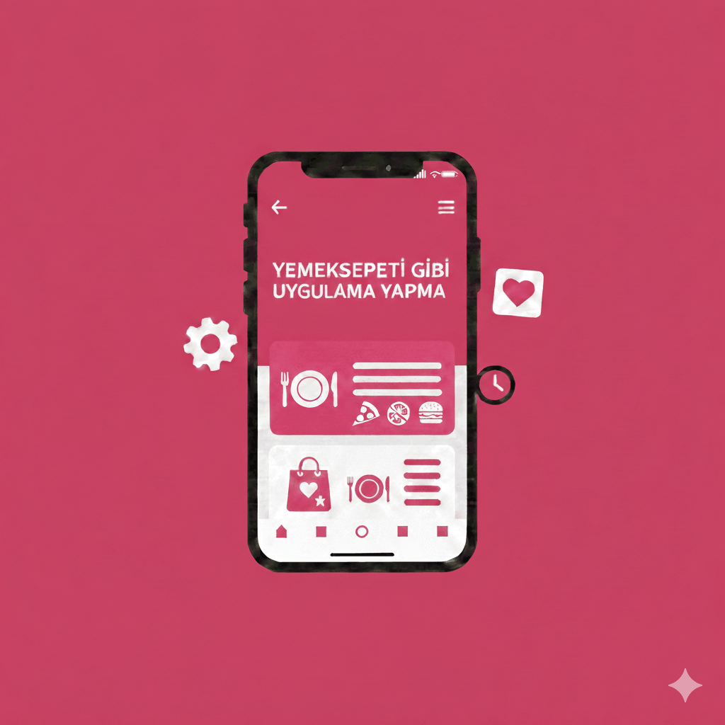 Yemeksepeti gibi uygulama yapma