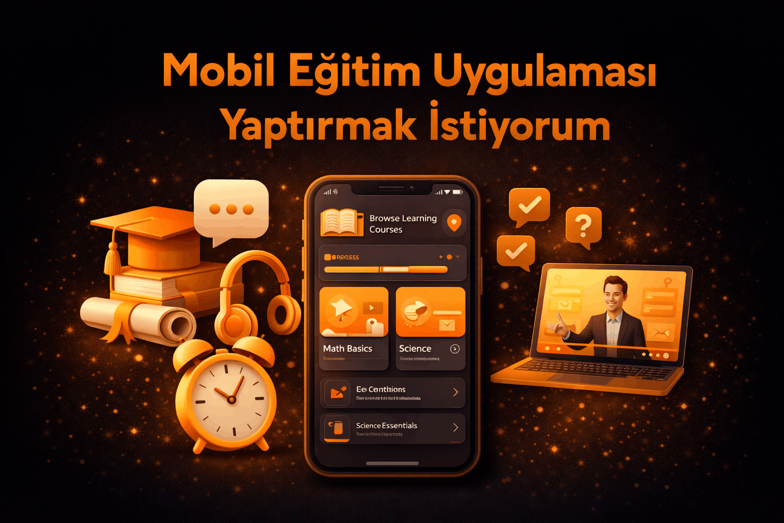 Mobil eğitim uygulaması yaptırmak istiyorum