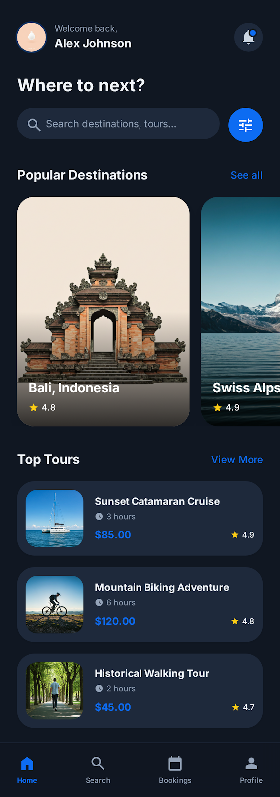Tur ve rezervasyon uygulaması yaptırma