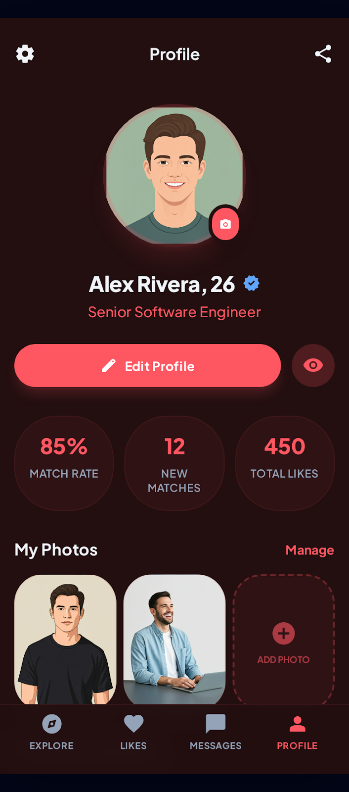 Tinder benzeri uygulama yapma