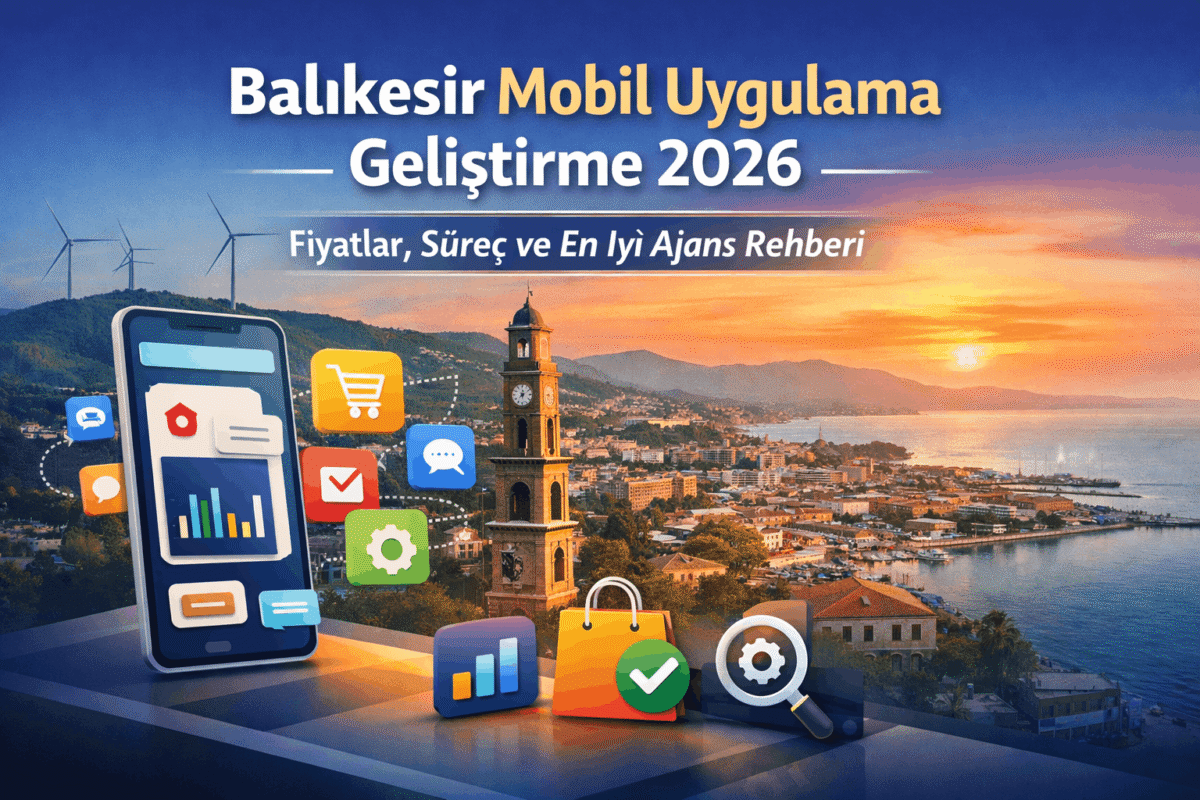 Balıkesir mobil uygulama geliştirme
