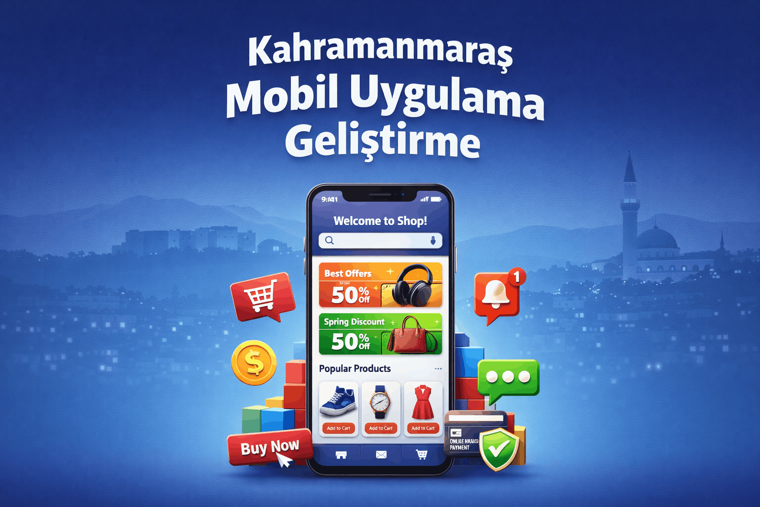 kahramanmaraş mobil uygulama geliştirme
