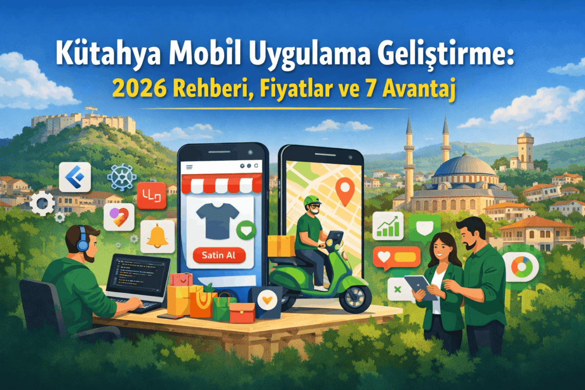 Kütahya mobil uygulama geliştirme