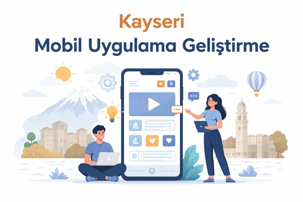Kayseri mobil uygulama geliştirme