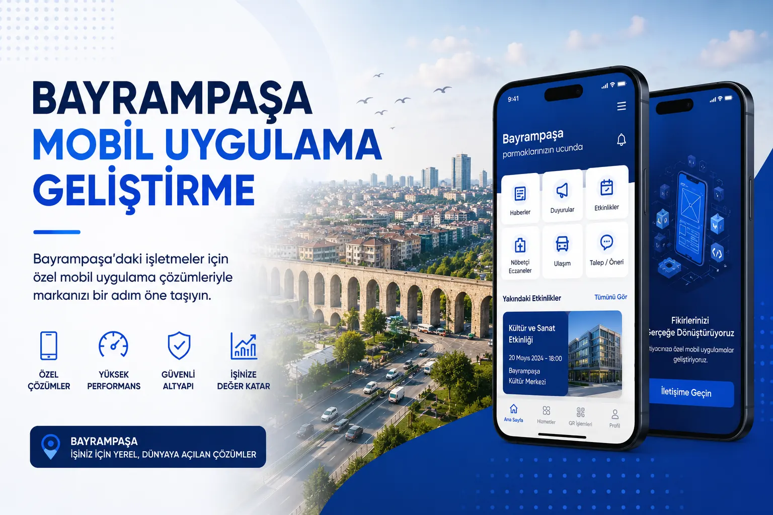 Bayrampaşa mobil uygulama geliştirme