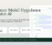 Hazır mobil uygulama satın al
