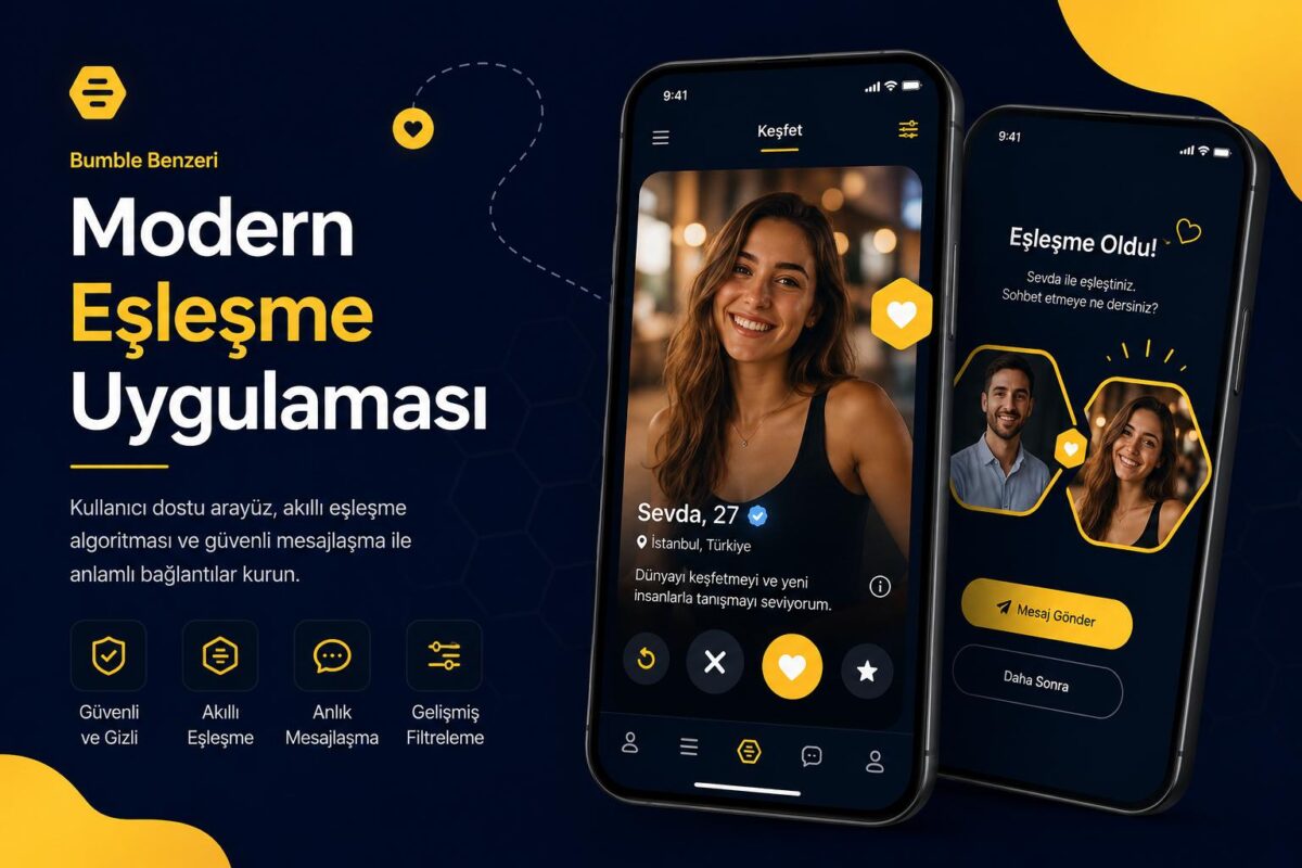 bumble gibi uygulama yapma