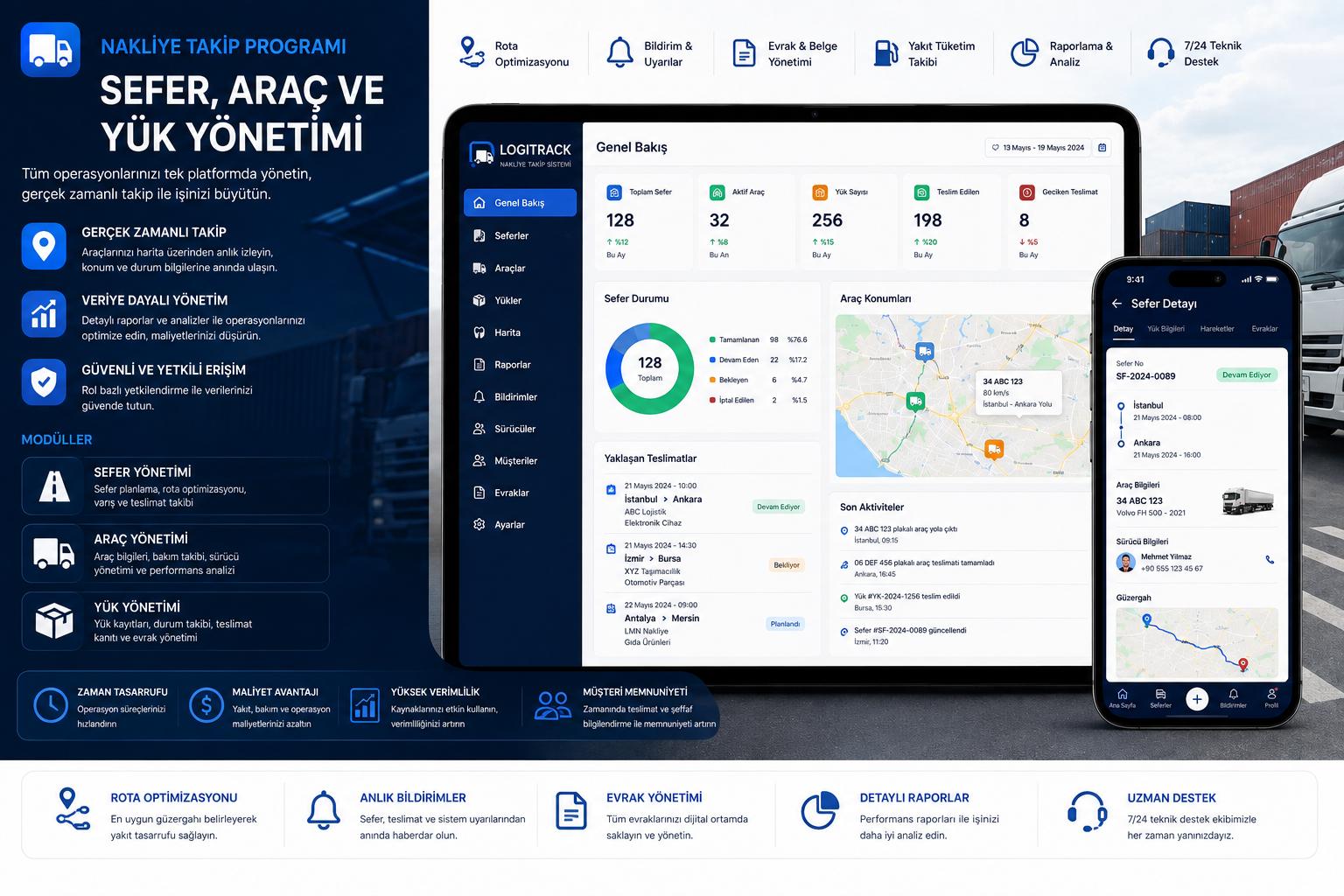 nakliye takip programı