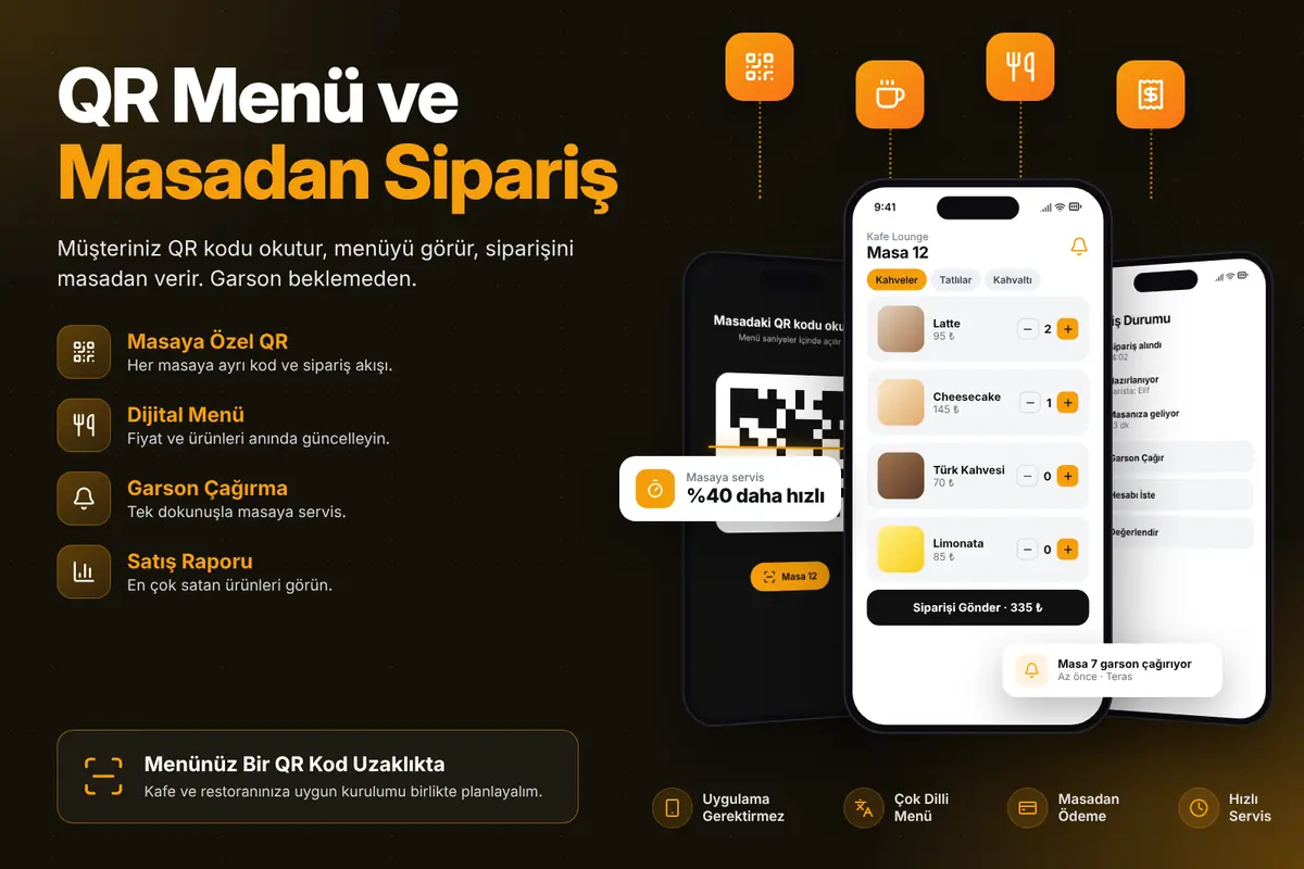qr menü uygulaması